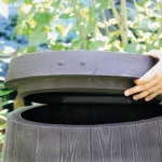 Ozdobna beczka na deszczówkę Barrique 250l 9000680