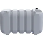 Poziomy zbiornik na wodę pitną 2500l Aqua FAP bok